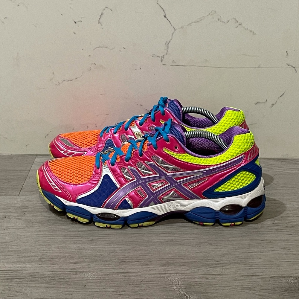 Asics Gel Nimbus 14 T291N Running Shoes Multicolor